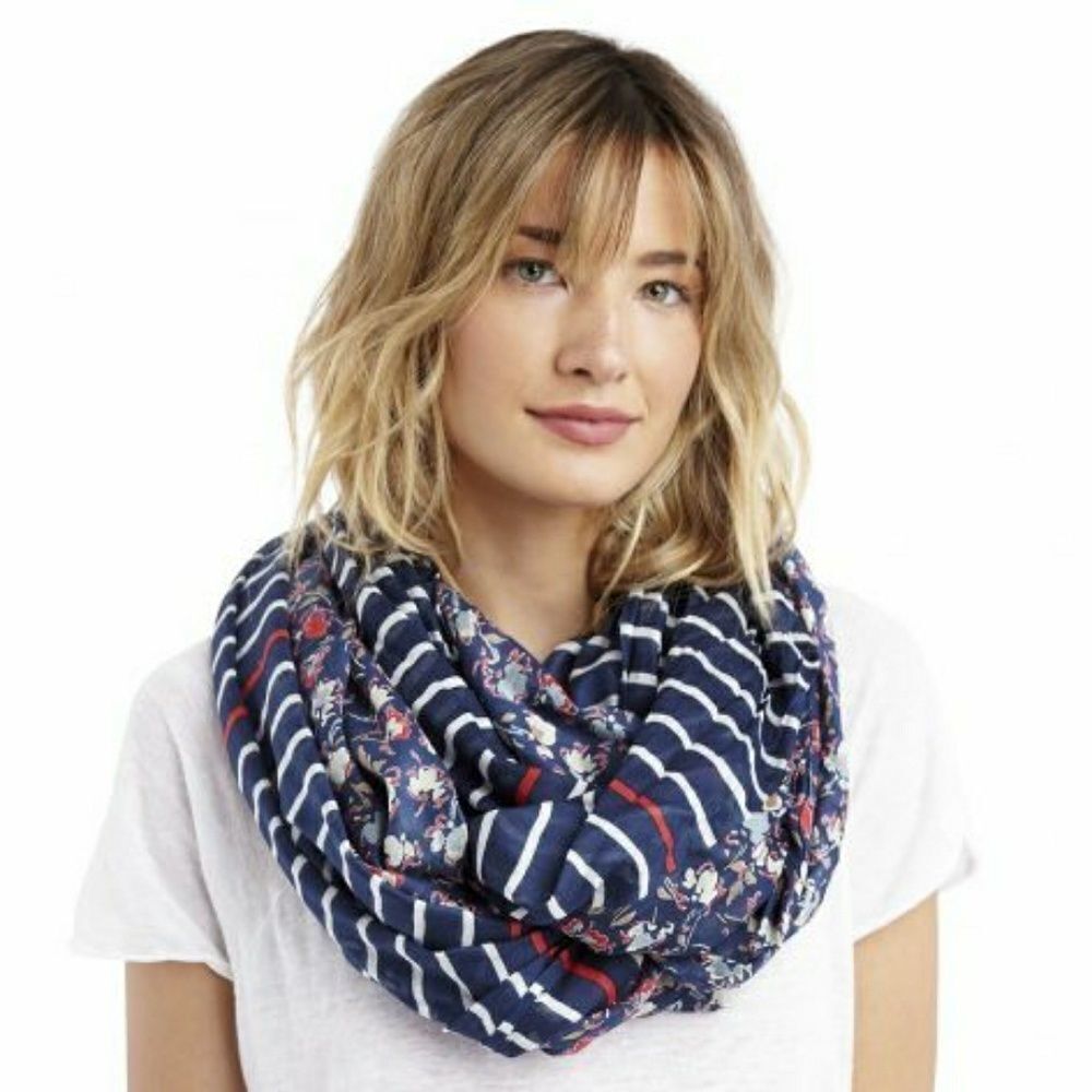 Sole Society Mixed Print Infinity Scarf
